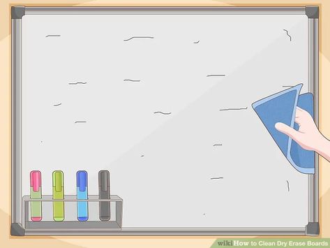 How to Clean Dry Erase Boards: 13 Steps (with Pictures) - wikiHow Clean Dry Erase Board, Erase Board Ideas, Dry Erase Board Ideas, Dry Erase Boards, Writing Boards, Paint Remover, Dry Cleaners, Dry Erase Board, Nail Polish Remover