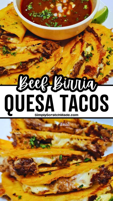 Beef Birria Tacos, Birria Tacos Recipe, Stewed Beef, Beef Birria, Oaxaca Cheese, Birria Tacos, Cheese Tacos, Beef Tacos, Best Cheese