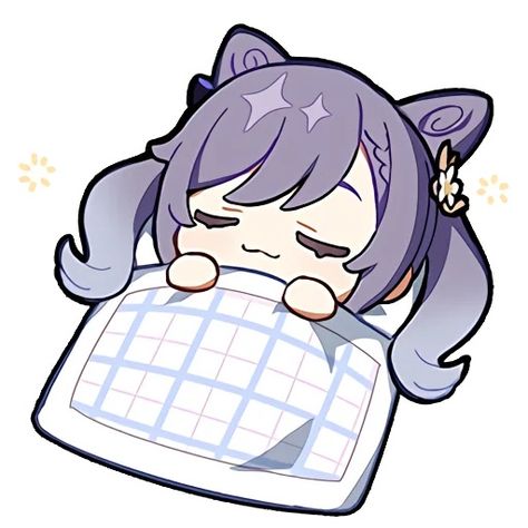 Chibi Emotes, Telegram Stickers, Anime Character, Genshin Impact, Purple, Anime, Hair