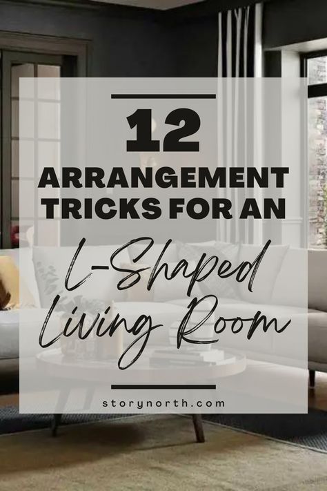 Make every piece count with these functional and stylish ideas for furnishing your space. #HomeImprovement #ArrangeLikeAPro #LivingRoomGoals #LShapedLiving #InteriorsByDesign L Shaped Sofa Layout With Tv, L Shaped Couch Against Wall, L Shape Sofa Living Room Ideas, L Shaped Living Room Decor, L Shaped Living Room Designs, L Shape Living Room Designs, L Shape Sofa Arrangement Ideas, Living Room Designs L Shape, L Shaped Living Room Layout With Tv