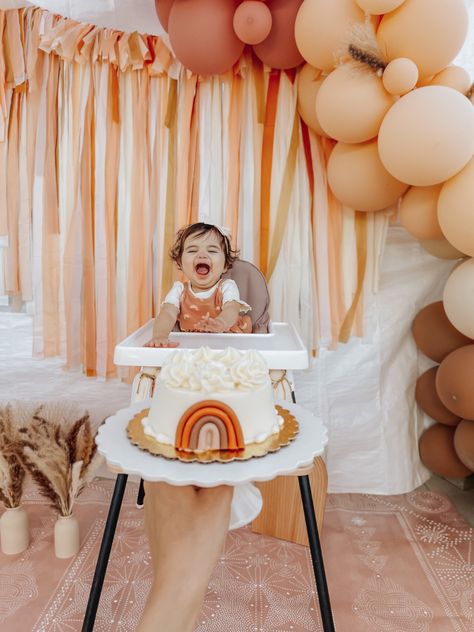 Boho 1st Birthday Theme, 1st Birthday Boho Theme Girl, 1st Birthday Girl Rainbow Theme, 1st Birthday Boho Theme, First Birthday Girl Themes Fall, Boho One Year Old Birthday, Boho 1st Birthday Party Girl, Sunshine 1st Birthday Party Girl, Baby Girl One Year Birthday Theme