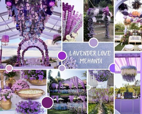 Lavender Indian Wedding, Purple Indian Wedding, South Indian Decor, Resort Entrance, Wedding Presentation, Lilac Theme, Bougainvillea Wedding, Bollywood Night, Haldi Ceremony Decorations