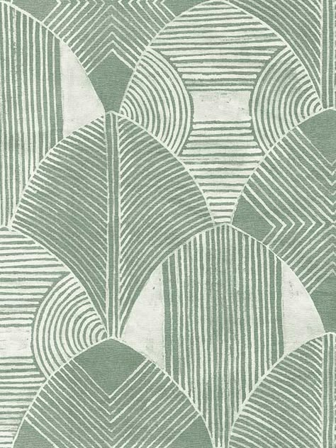 Abstract Green Wallpaper, Green Geometric Wallpaper, Kelly Wearstler Wallpaper, Fabric Texture Seamless, Bohemian Wallpaper, Modern Wallpaper Designs, Geometric Pattern Wallpaper, Brewster Wallpaper, Scott Living