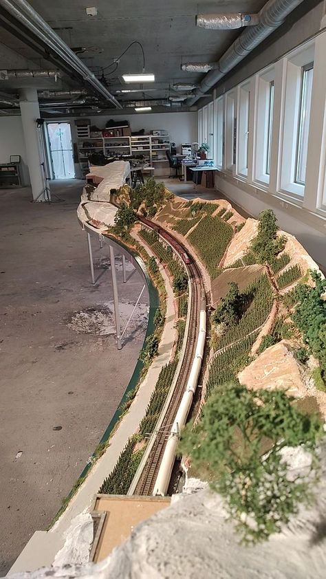 Model train display