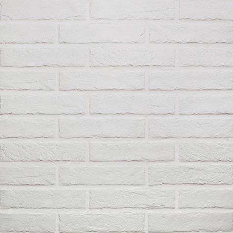 Faux Brick Tiles, Brick Tiles Bathroom, White Brick Backsplash, White Brick Tiles, Brick Backsplash Kitchen, Brick Backsplash, Brick Veneer, Tile Saw, Faux Brick