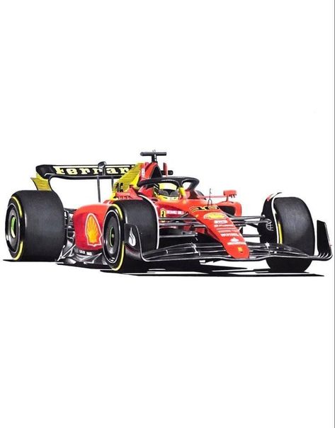 Ferrari Car Sketch, Ferrari F1 Car Drawing, F1 Cars Drawing, F1 Car Sketch, F1 Car Drawing, F1 Painting, F1 Cartoon, Ferrari Showroom, F1 Drawing