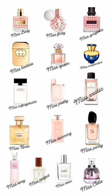 What's ur fav perfume? Good Girl Perfume, Winter Perfume, Koleksi Parfum, Feminine Perfume, Sweet Perfume, Top Perfumes, Fragrances Perfume Woman, Perfume Collection Fragrance, Wear Perfume