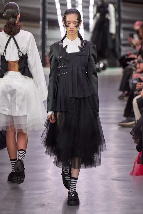 Japanese Avant Garde, Satanic Witch, Western Punk, Gothic Western, Runway 2024, Fashion Design School, Noir Kei Ninomiya, Kei Ninomiya, Ss 2024