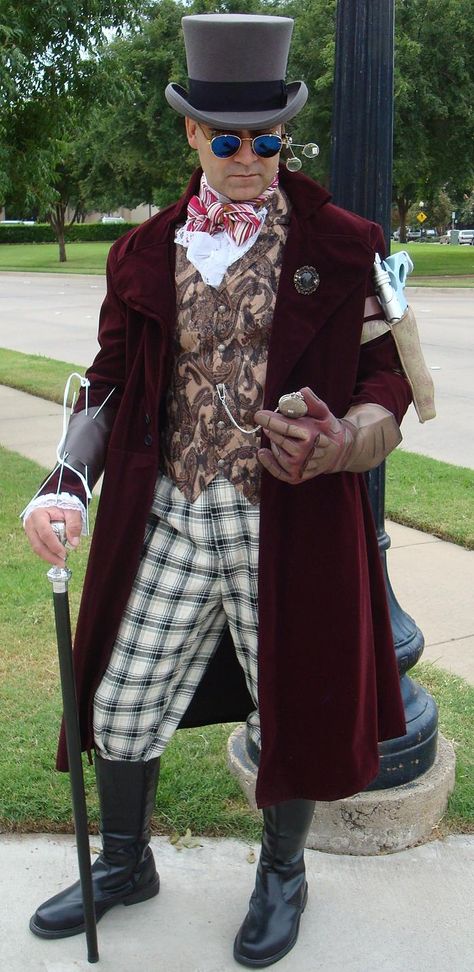 Mad Hatter Diy Costume, Mad Hatter Outfit, Steampunk Alice In Wonderland, Hatter Costume, Mad Hatter Costume, Steampunk Men, Mad Hatter Party, Alice In Wonderland Costume, The Mad Hatter