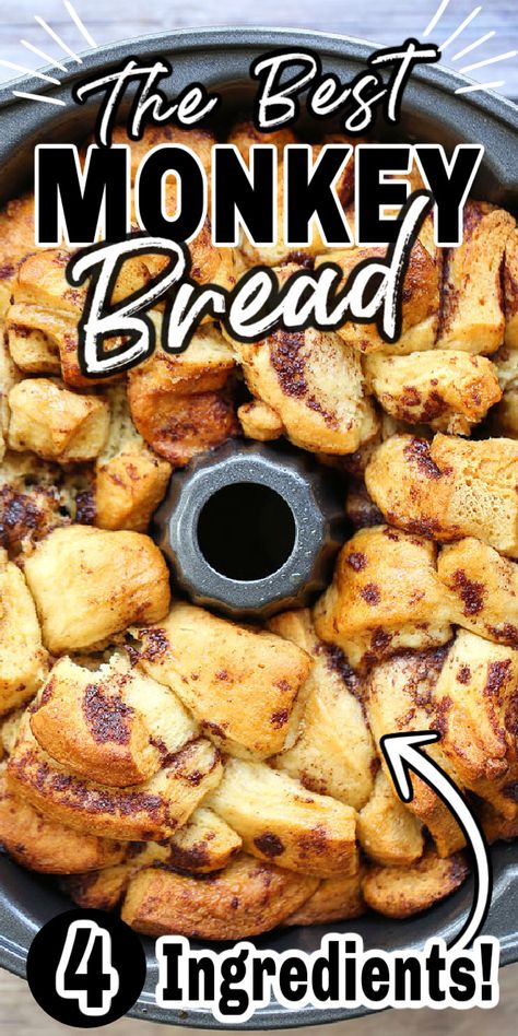 Grands Monkey Bread, Best Monkey Bread Recipe, Pillsbury Monkey Bread Recipe, The Best Monkey Bread Recipe, Pillsbury Monkey Bread, The Best Monkey Bread, Cream Cheese Monkey Bread, Best Monkey Bread, Biscuit Monkey Bread