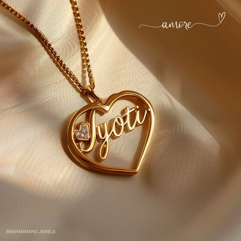 This is for anyone who wants to shout their love from the rooftops (or at least their neckline). Get your name on it, your significant other's initials, or maybe even a cheesy nickname you both secretly love. We won't judge! Because let's face it, love deserves to be celebrated, and this pendant is the perfect way to do it. Who needs Cupid's arrow when you've got a heart of gold? ✨ Engagement Rings Couple, Gold Chain Design, Cupids Arrow, Chain Design, Rooftops, Initial Pendant, Couple Rings, Significant Other, Gold Jewelry Fashion