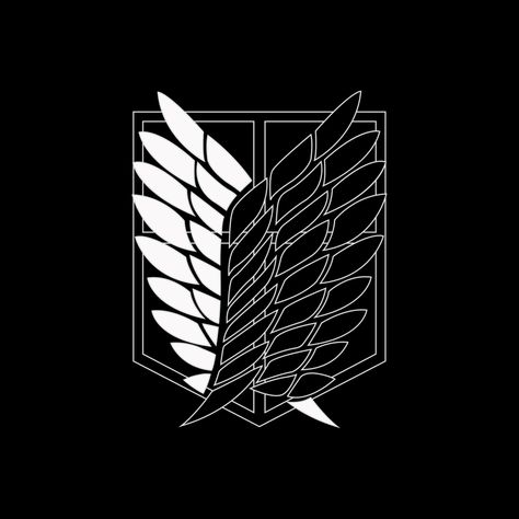 Survey Corps Wallpaper, Survey Corps Logo, Yg Rapper, Survey Corps, Anime Crafts, Geometric Tattoo, Attack On Titan, Abstract Artwork, Paintings