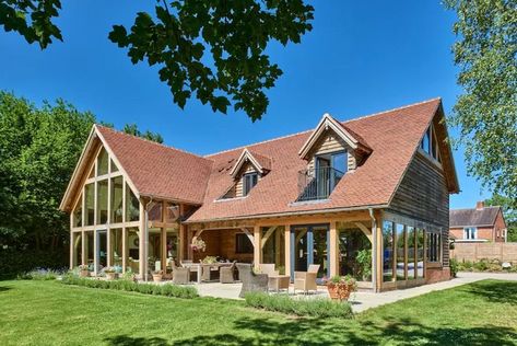 Dormer Window Ideas, Barn Extension, Bungalow Conversion, Oak Framed Extensions, Dormer Bungalow, Dormer Roof, Dormer Window, Room Above Garage, Oak Frame House