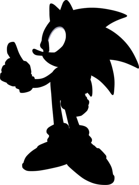 Sonic stencils are a collection of silhouettes of the most athletic, agile and fast hedgehog. All Sonic stencils can be downloaded and printed for free. Sonic Silhouette, Sonic Forms, Turtle Silhouette, Spray Paint Stencils, Mr Rogers, Silhouette Stencil, Silhouette Portrait, Scroll Saw Patterns, Shadow The Hedgehog