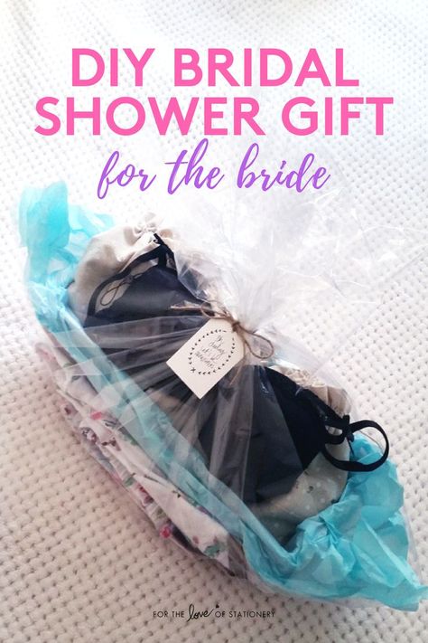 Lingerie Shower Gifts For Bride, Bride To Be Gifts Diy, Lingerie Shower Gift Ideas, Bridal Shower Gift Ideas For The Bride, Inexpensive Bridal Shower Gifts, Lingerie Shower Gift, Thoughtful Bridal Shower Gifts, Bridal Lingerie Shower, Creative Bridal Shower Gifts