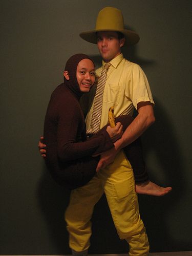 Contest Winning Halloween Costumes, Green Halloween Costumes, Curious George Costume, Weird Costumes, Green Halloween Costume, Halloween Costume Contest Winners, Man In The Yellow Hat, Gay Halloween Costumes, Costume Contest Winner