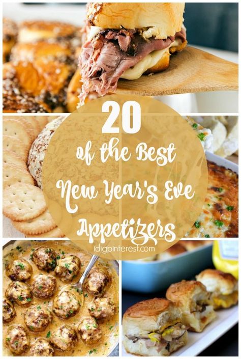 Appetizers Party Ideas, French Bread Appetizers, New Years Eve Appetizers, Appetizers Crockpot, Nye Appetizers, Stuffed French Bread, New Years Eve Snacks, Cheese Ball Dip, New Years Eve Party Ideas Food