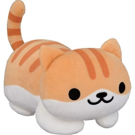 Kawaii Cat Plush, Orange Cat Plush, Cat Plushie, Neko Atsume, Cute Squishies, Big Plush, Cat Plush Toy, Kawaii Plush, Kawaii Plushies