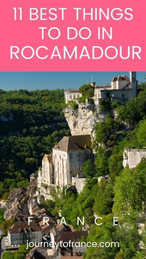 Are you looking for the best things to do in Rocamadour, France? Rocamadour is a village in the Occitanie Lot department, near the eastern border of Dordogne. Every year, more than a million tourists and pilgrims visit Rocamadour, which is located in the Causses du Quercy Regional Natural Park. This village dates back to prehistoric... The post 11 Things To Do In Rocamadour, France appeared first on Journey To France. Bordeaux France Wineries, France Dordogne, Bordeaux France Travel, Rocamadour France, France Holiday, Road Trip France, France Destinations, Dordogne France, European Road Trip