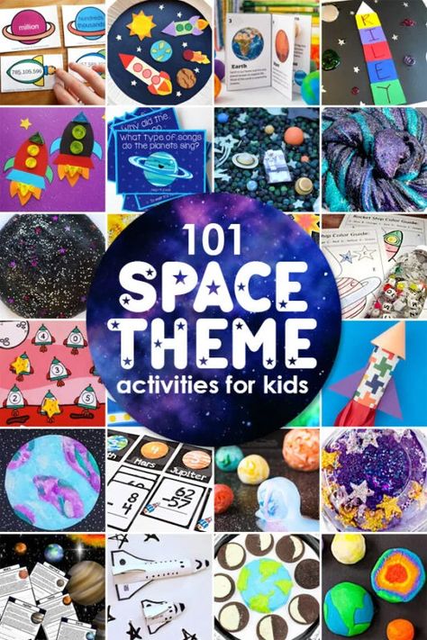 Space Theme Week Activities, Astronaut Activities For Kids, Space Themed Games, Space Theme Activities, Books About Space, Free Music Theory Worksheets, Space Math, Space Books For Kids, Summer Education