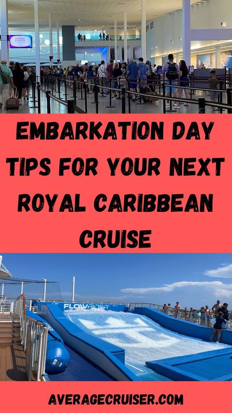 Embarkation Day, Royal Carribean Cruise, Cruise Tips Royal Caribbean, Independence Of The Seas, Royal Caribbean Cruise Lines, Freedom Of The Seas, Carribean Cruise, Disney Cruise Tips, Kids' Vacation