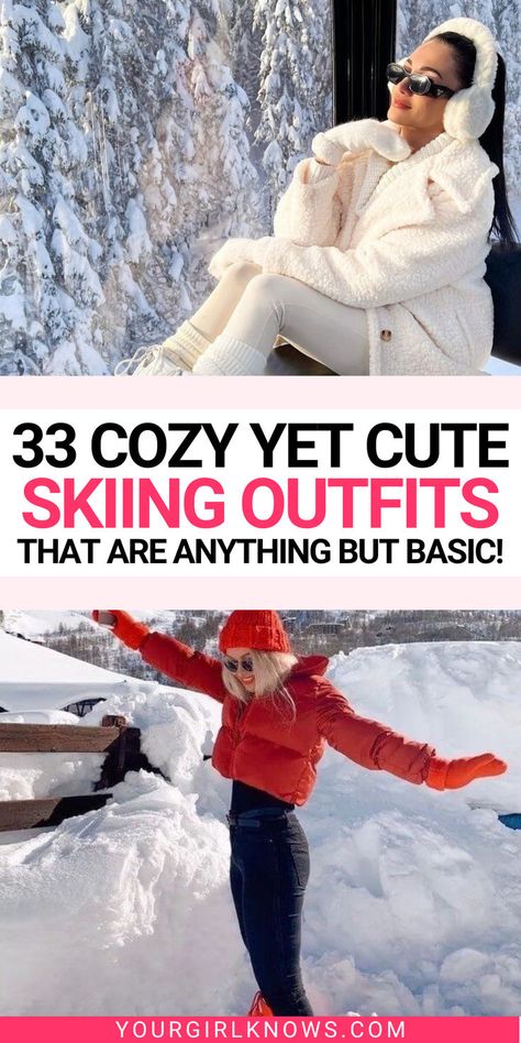 Oh, Emily (from Emily in Paris) was never ready with the perfect outfit when she was destined to meet her Marcello, but do you too want to be in that situation?

Babygirl, you deserve to shred down the slopes in style that makes people skip their après-ski plans just to take notes from your winter fashion playbook. So here are some skiing outfits you cannot get enough of! Woman Snow Outfits, Ski Chalet Outfit, Ski Town Dinner Outfit, Ski Resort Aesthetic Outfits, Ski Trip Aesthetic Outfits, Ski Packing List Woman, Colorado Ski Trip Outfits, Aspen Winter Outfits, Ski Looks Women