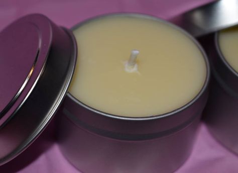 DIY Aphrodisiac Massage Candles – Christine Loves Crafts Beeswax Massage Candle Diy, Diy Massage Candle Recipe, How To Make Massage Candles, Massage Candle Packaging, Lotion Candles Diy, Lotion Candle Recipe, Massage Oil Candle Diy, Diy Massage Candle, Massage Candle Recipe