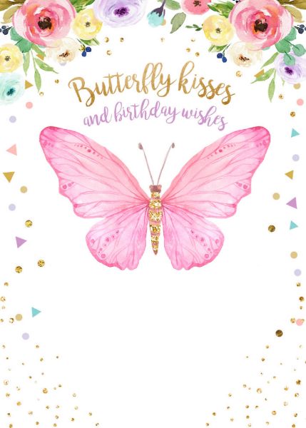 Butterfly Kisses Garden Floral Confetti Birthday Invitation | Zazzle.com Butterfly Birthday Invitations Template, Butterfly Invitation Template, Pink Butterfly Theme, Butterfly Party Invitations, Butterfly Birthday Party Invitations, Floral Confetti, Butterfly Birthday Party Decorations, Butterfly Birthday Theme, Virtual Invitations