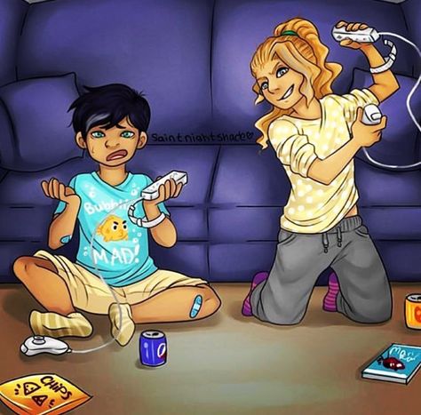 Percabeth Pregnant, Percy Jackson Annabeth Chase, Percy Jackson Head Canon, Percy And Annabeth, Percy Jackson Fan Art, Seaweed Brain, Percy Jackson Characters, Percy Jackson Memes, Percy Jackson Heroes Of Olympus