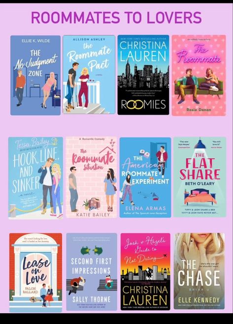 The Roommate, Best Book Club Books, Romcom Books, Romance Books Worth Reading, Book Reading Journal, Best Self Help Books, Teen Romance Books, Beloved Book, Unread Books