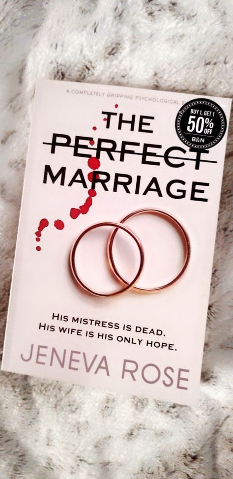 The Perfect Marriage Book, Perfect Marriage Book, Jeneva Rose, The Perfect Marriage, Marriage Books, Perfect Marriage, Reading List, Reading Lists, Book Worth Reading