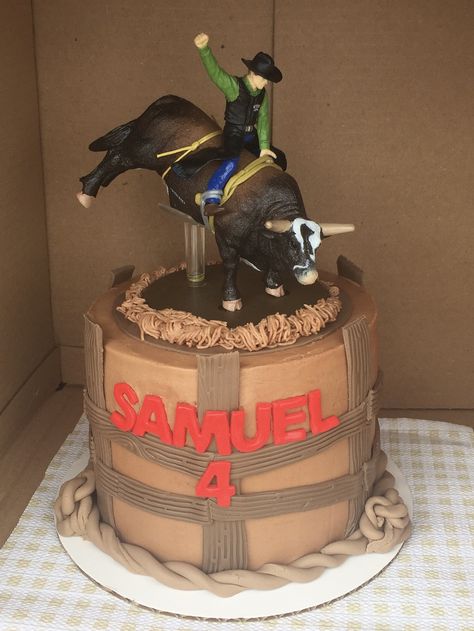 Bull Riding Cake, Bull Riding Party, Bull Riding Birthday Party, Rodeo Birthday Cake, Rodeo Cake, Cowboy Birthday Cakes, Western Wedding Cakes, Cowboy Cakes, Rodeo Birthday Parties