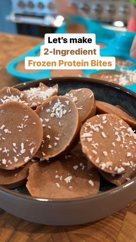 Frozen Protein Pudding, Frozen Protein Bites, Liquid Protein, Pure Protein, Protein Pudding, Protein Treats, Protein Bites, Protein Shake Recipes, Protein Drinks