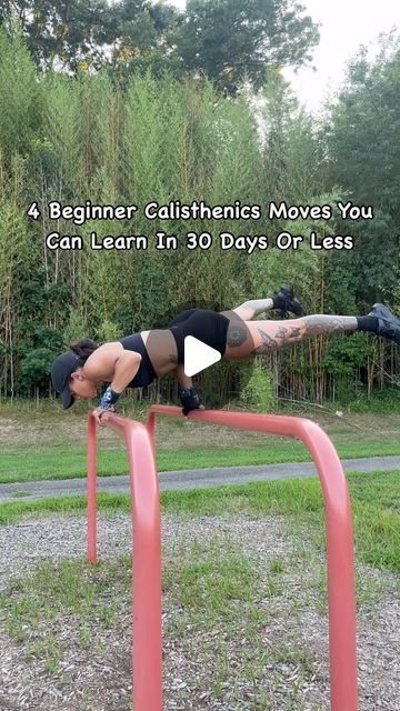 Calisthenics With Kay 🌺 on Instagram: "✨SAVE FOR LATER ✨ Want to start calisthenics but don’t know where to begin? Here are 4 beginner moves that you could learn in 30 days or less (if you actually practice). L-Sit, Frog Pose, Pistol squats and Handstands 🙌 These are the basics and you should aim to achieve these 1st before moving on to other, more challenging moves. All of these are also progressions so once nailing these, they can be used to do more advanced moves! Even if these don’t feel that exciting, we all have to start somewhere, you just gotta START 🙌 . . . . . . . . . #calisthenics #gym #fitness #girlswholift #elbowlever #calisthenia #gymgirl #lsit #gymlife #calisthenicsbeginner  #pistolsquat #gymreels #fitnessmotivation #streetworkout #gymgirlvids #beginnerworkout #gymrat #ca Handstand Challenge 30 Day, Start Calisthenics, Handstand Challenge, Calisthenics Gym, Frog Pose, Beginner Calisthenics, Yoga Space, Street Workout, Beginner Workout