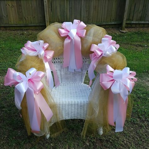 Tutu Baby Shower Theme, Baby Shower Chair, Baby Shower Princess Theme, Tutu Baby Shower, Shower Chair, Mommy To Be, Baby Shower Inspiration, Boy Baby Shower Themes, Rainbow Baby Shower