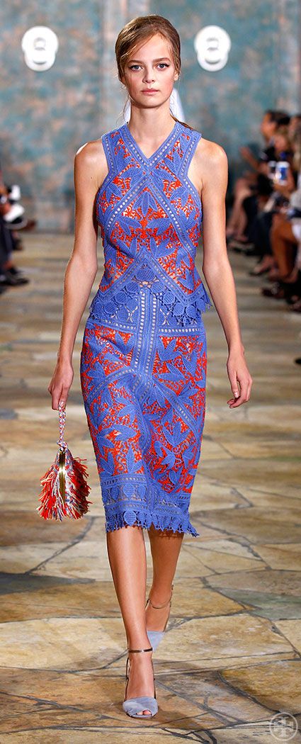 Tory Burch SS16 Tory Burch Runway, Tori Burch, Tory Burch Dress, Fashion Week 2015, Runway Show, Spring Summer 2016, 2016 Fashion, Live Stream, Summer 2016