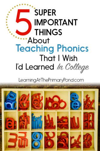 Do you know these 5 things about teaching phonics? If you're a Kindergarten, first grade, or second grade teacher, these concepts are essential for successfully teaching reading! Phonics Lessons First Grade, Phonics Games First Grade, Phonics Fluency, Phonics Curriculum, Connections Academy, Reading Learning, Phonics Centers, Phonemic Awareness Activities, First Grade Phonics