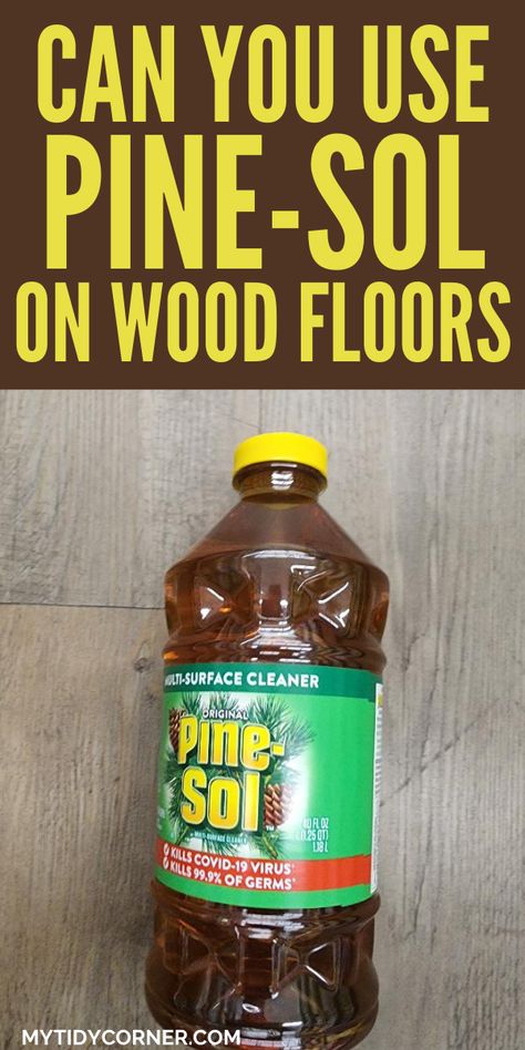 Pine Sol Hacks, Fake Hardwood Floors, Pine Sol Cleaning, Fake Wood Flooring, Hand Scraped Wood Floors, Pine Sol, Types Of Wood Flooring, Wood Floor Cleaner, Fake Wood