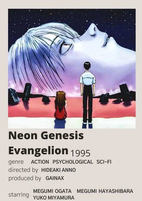 Evangelion Minimalist Poster, Hideaki Anno, Minimalist Posters, Genesis Evangelion, Neon Genesis, Neon Genesis Evangelion, Minimalist Poster, Sci Fi, Neon