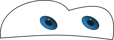 car eyes by @gramic, Car eyes like the one from the movie cars., on @openclipart Car Eyes, Cars Rayo Mcqueen, Mcqueen Party, Disney Cars Birthday, Cars Birthday Party Disney, Car Themed Parties, Cars Theme Birthday Party, Cars Party, Mc Queen