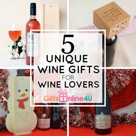 Unique Wine Gifts, Wine Time, Diy Wine, Gifts For Wine Lovers, Wine Lover, Unusual Gifts, Wine Gifts, Wine Lovers, Gifts Ideas