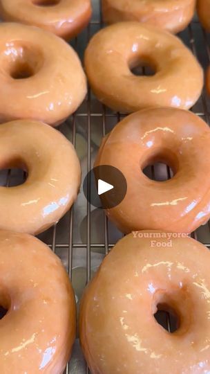 63K views · 586 reactions | Krispy Kreme Inspired Doughnut | Krispy Kreme inspired
Doughnut Glaze
2 cups icing sugar
½ tspn vanilla
6 tbspb fresh milk
⅓ cup melted butter
This recipe enough to cover 24 pcs... | By YourMayores FoodFacebook Doughnut Glaze, Krispy Kreme, Baked Donuts, Icing Sugar, Fresh Milk, Melted Butter, 2 Cups, Donuts, Glaze