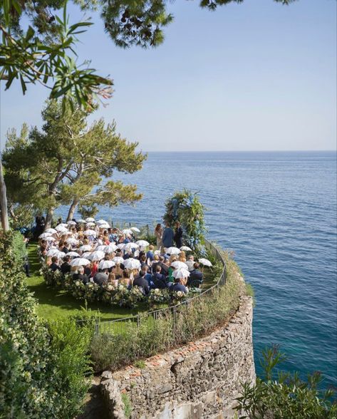 Villa Treville Wedding, Villa Treville, Ocean View Wedding, Villa Wedding, Places In Italy, Vacation Villas, Puglia, Event Planner, Ocean View