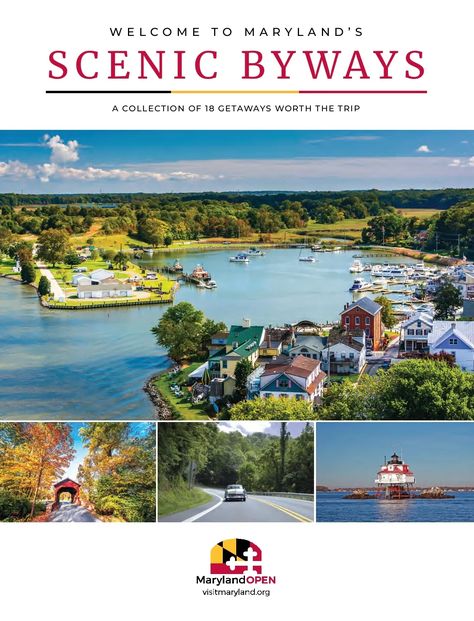 MD Scenic Byways Digital Guide Road Trip Places, Autumn Drives, Scenic Byway, Travel Adventure, Adventure Travel, Road Trip, Road, Travel