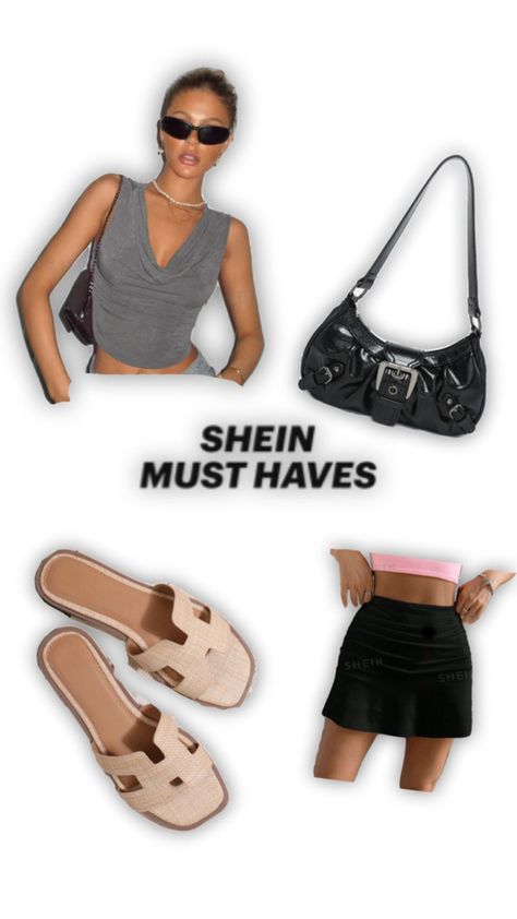 For links check my bio ☀️ shein must haves//2024 edition #shein #sheinfinds #sheinlooks #sheingirl #sheinoutfits #shein2024 #2024look #2024outfits #hermesdupes #sheindupes Shein Must Haves, Shein Outfits, Must Haves