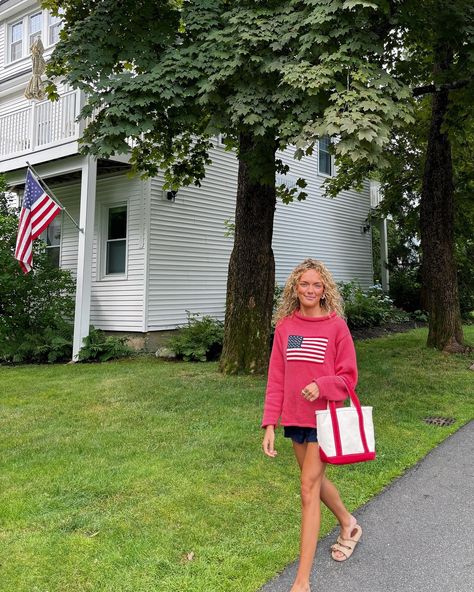 Safe to say I’ll be back 🍒🍒🍒 Ll Bean Tote, Summer Diary, England Summer, Coastal Country, School Fit, Coastal Granddaughter, Dream Outfits, Coastal Chic, Fit Ideas