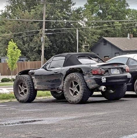 Miata Monster Miata, Off Roaders, Event Horizon, Mazda Mx5 Miata, Lil Boy, Lifted Cars, Mazda Mx, Jeep 4x4, Mazda Miata