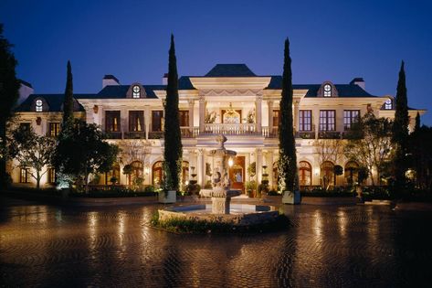 Abandoned Mansion For Sale, Bel Air Mansion, Big Mansions, Mansion Exterior, Luxury Houses Mansions, Dream Mansion, Mega Mansions, Mansions For Sale, Abandoned Mansions