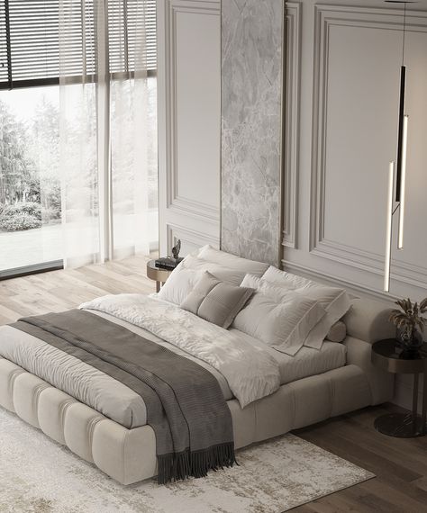 Modern luxury bedroom design