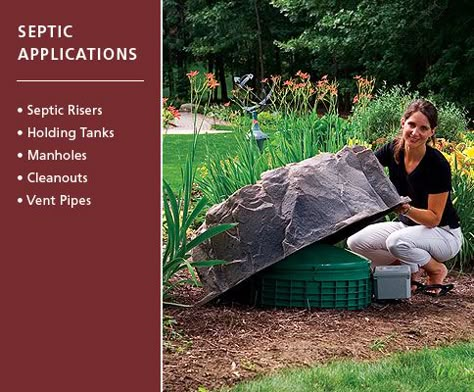 septic tank cover...we so need this! Septic Tank Covers, Inground Pool Landscaping, Septic Systems, Backyard Ideas For Small Yards, Homes Ideas, House Landscaping, Septic System, Landscape Plans, Small Yard